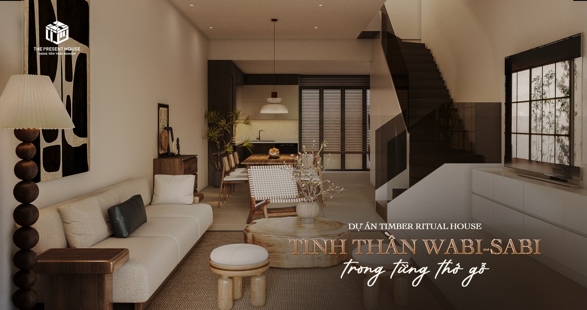 Dự Án Timber Ritual House – Tinh Thần Wabi-Sabi Trong Từng Thớ Gỗ