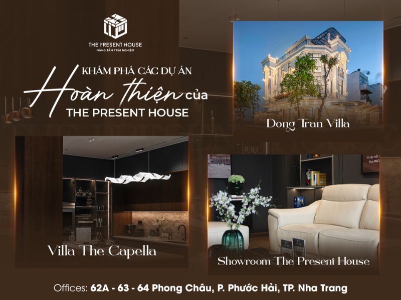 VIDEO THỰC TẾ THI CÔNG – KHÁM PHÁ CÁC DỰ ÁN HOÀN THIỆN CỦA THE PRESENT HOUSE