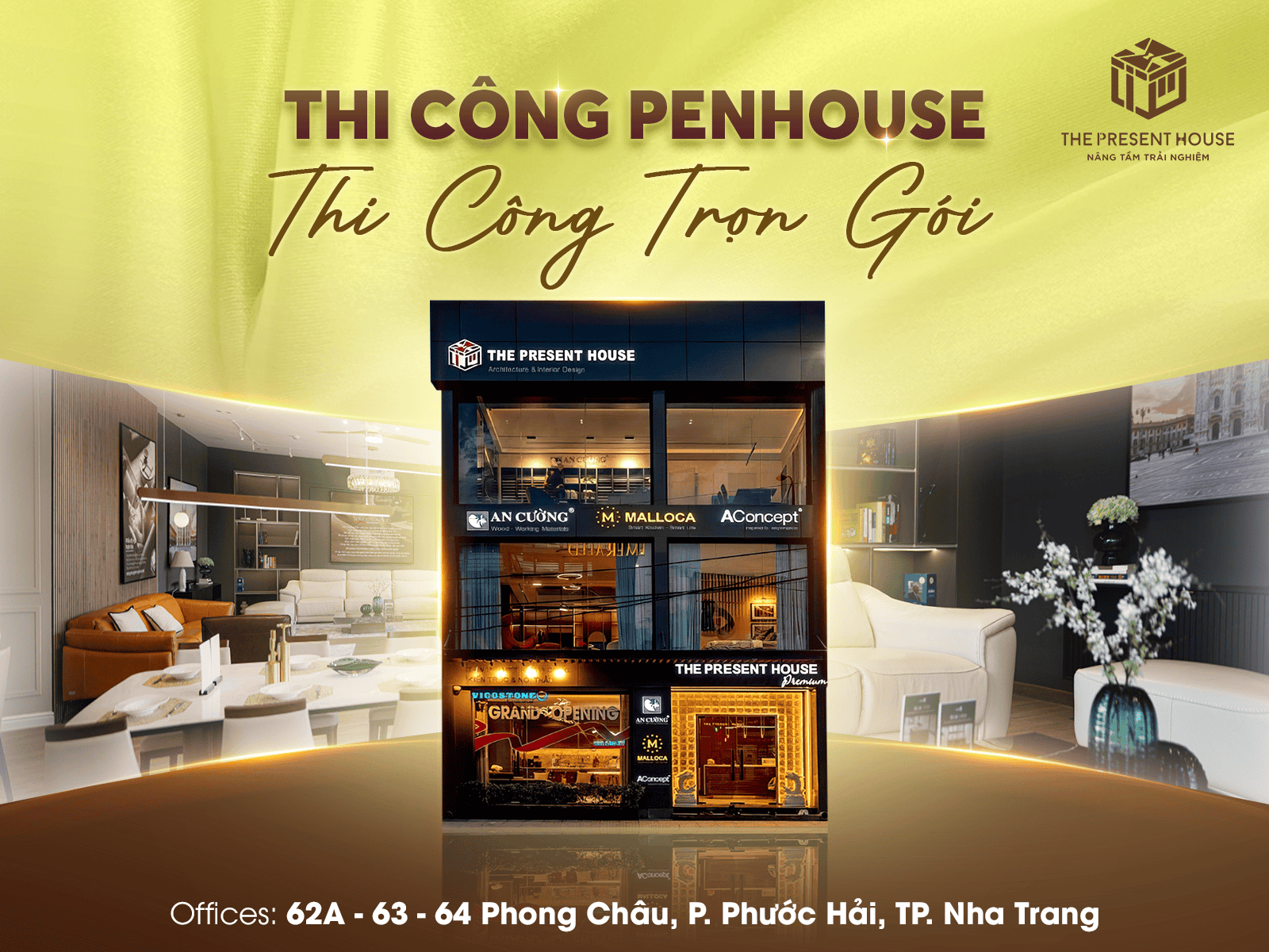 THI CÔNG PENTHOUSE - THI CÔNG TRỌN GÓI