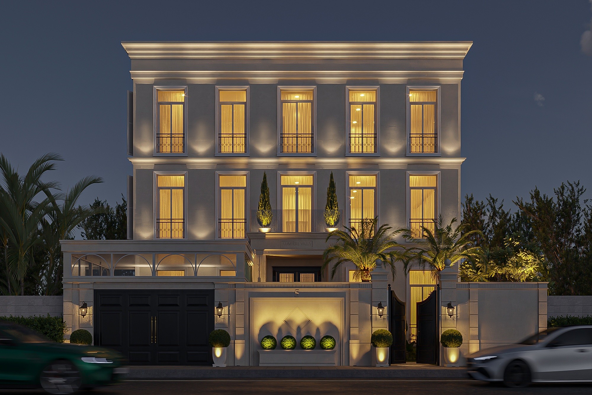 Dự Án Lumiere Villa - Khi Sự Đối Xứng Trở Thành Ngôn Ngữ Sống